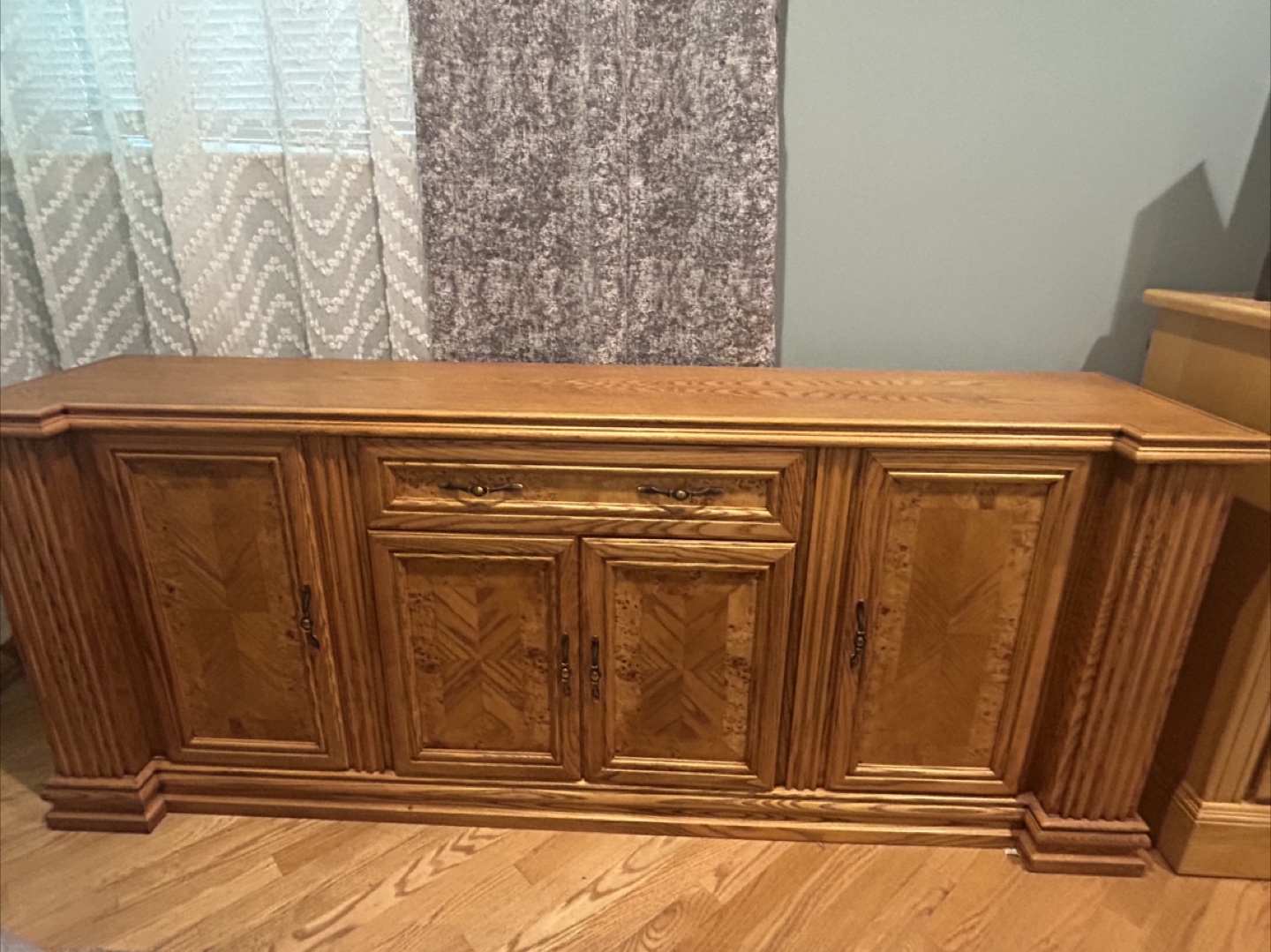 Wooden Sideboard Buffet Cabinet