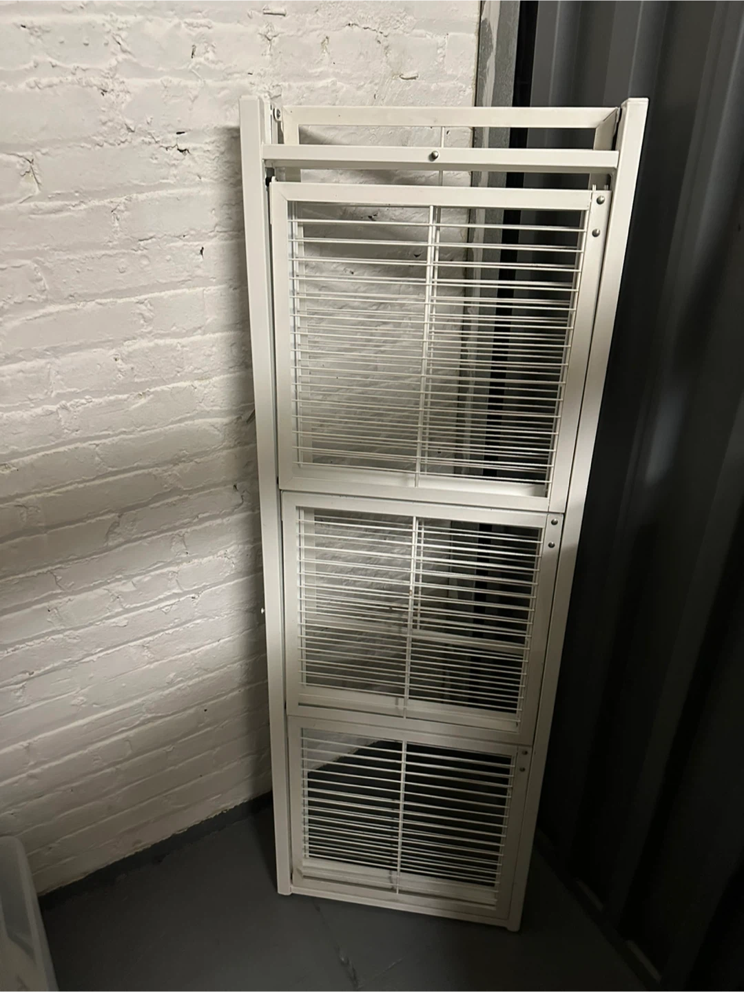 Origami 4-Shelf Folding Rack - White - photo 2