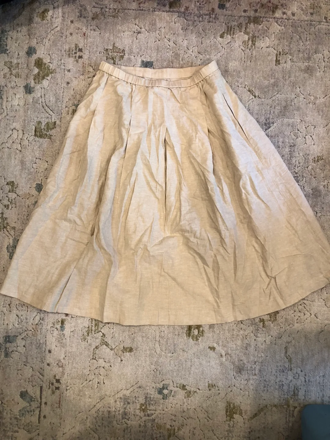 Uniqlo Linen Blend Skirt - Size S thumbnail