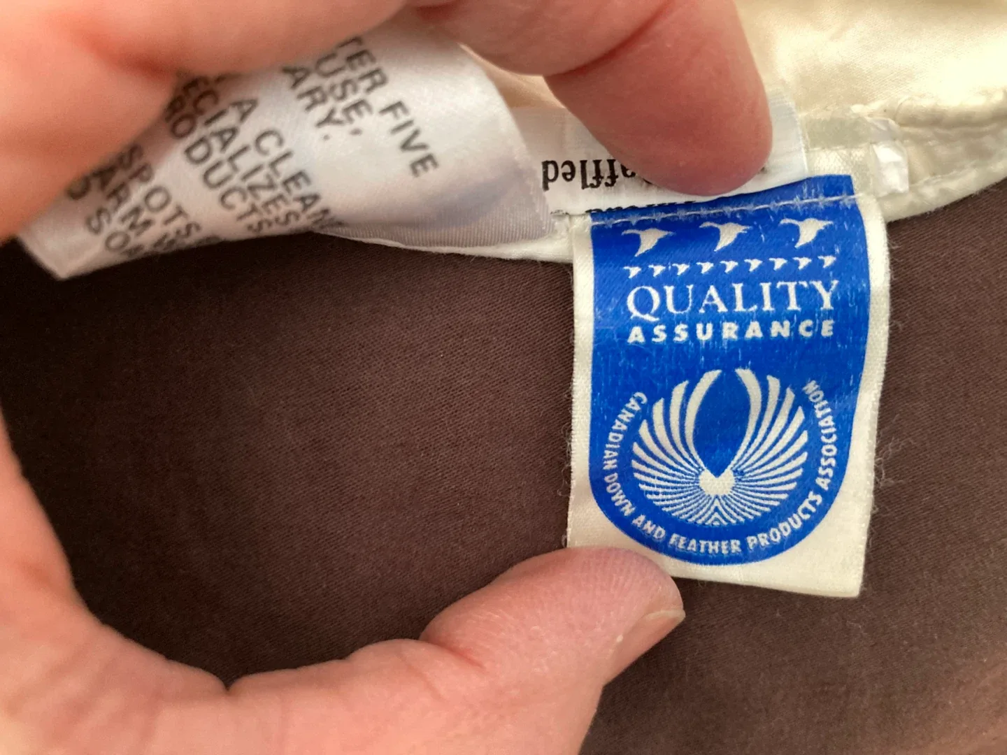 queen sized feather duvet and 2 duvet covers 🥕 image indicator(3)