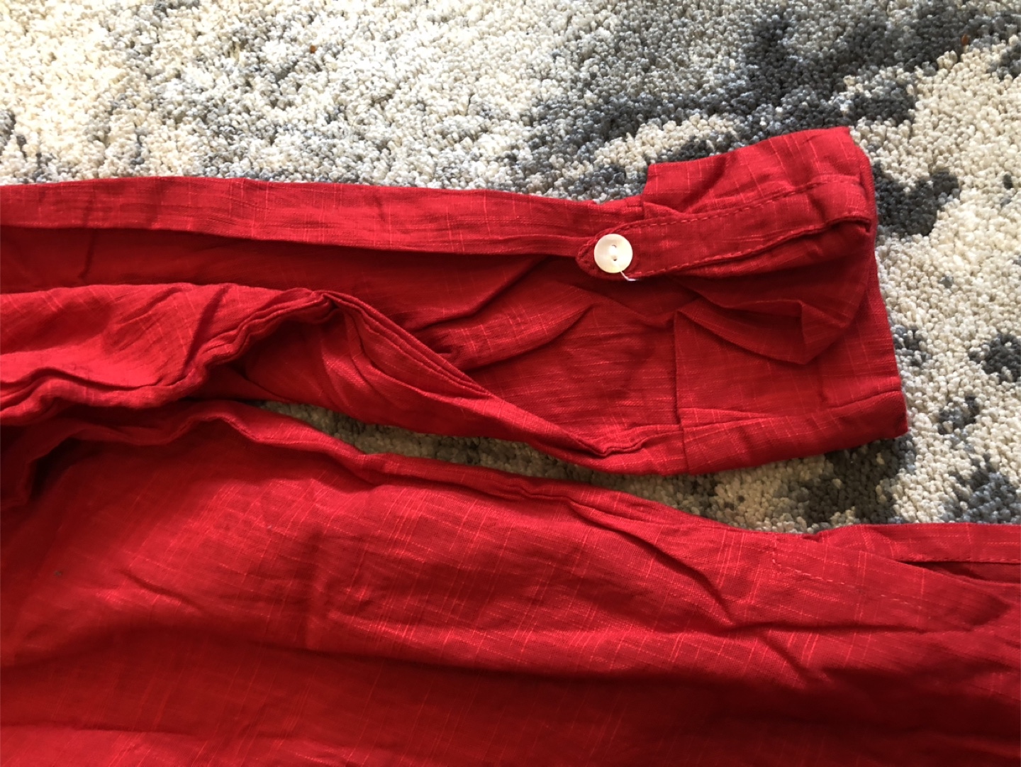 Panchi Red Embroidered Blouse - Size XXL - photo 4