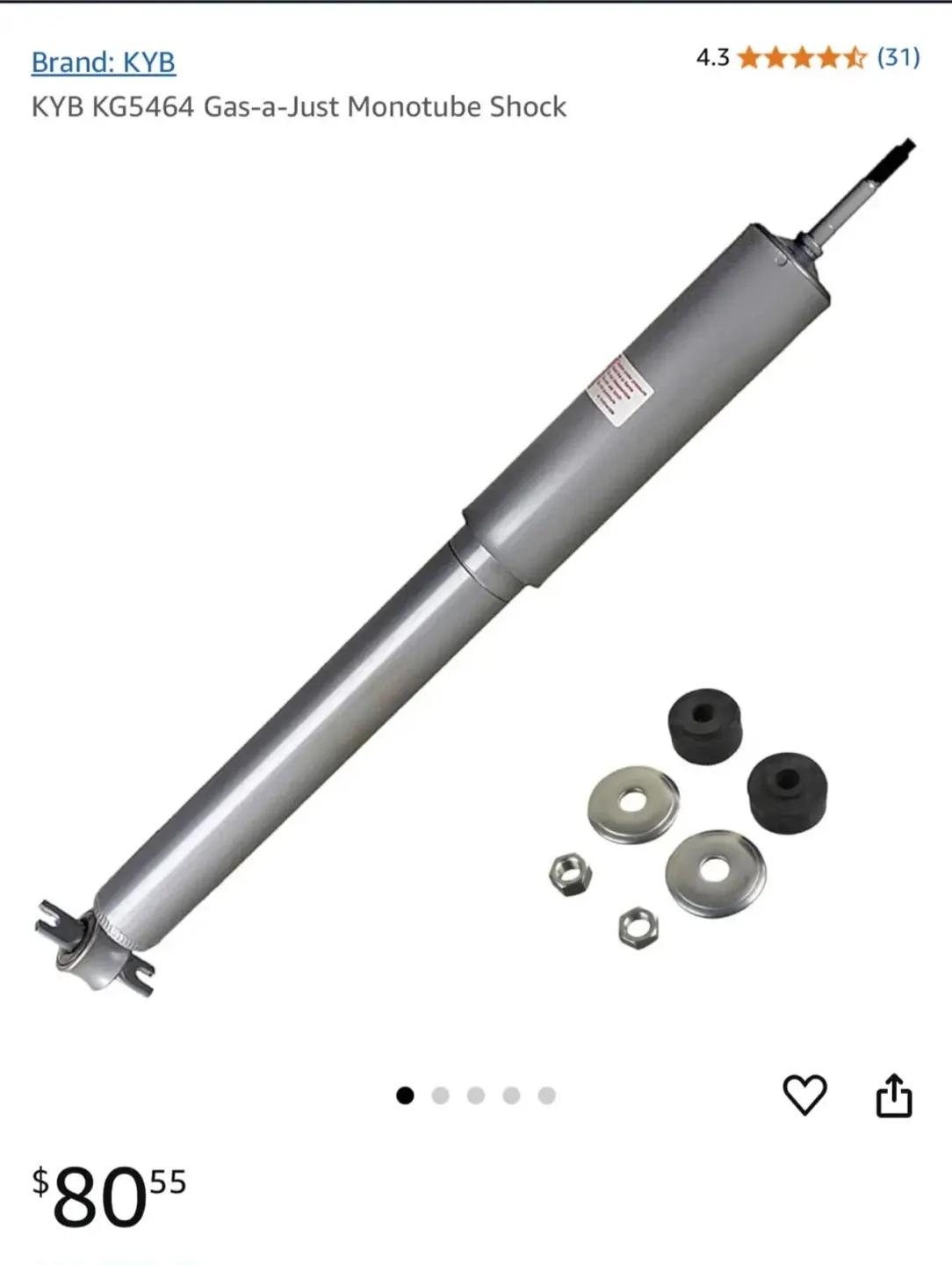 Jeep KYB Gas Shock image indicator(2)