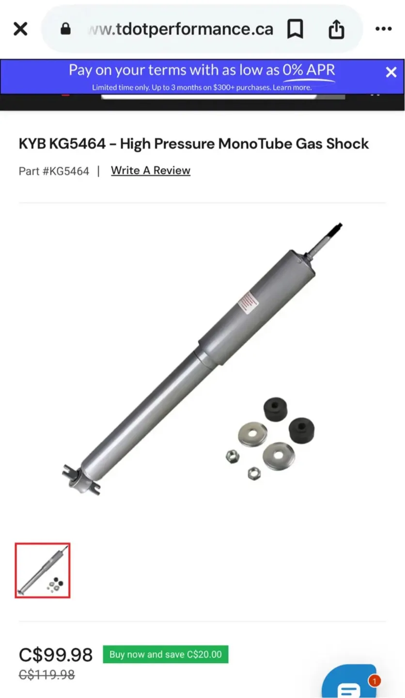 Jeep KYB Gas Shock image indicator(9)