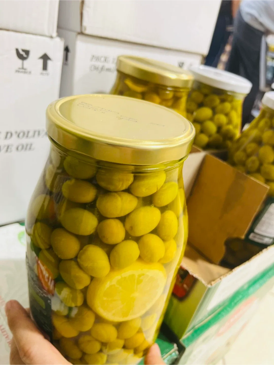 Alsohul Green Olives Pickles - 2.84L image indicator(2)