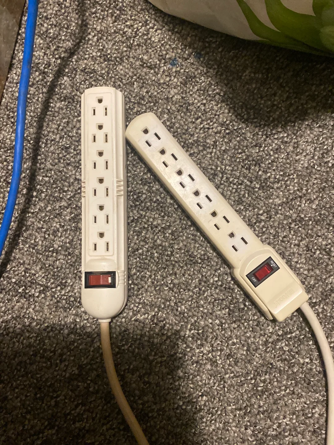 Two White Power Strips thumbnail