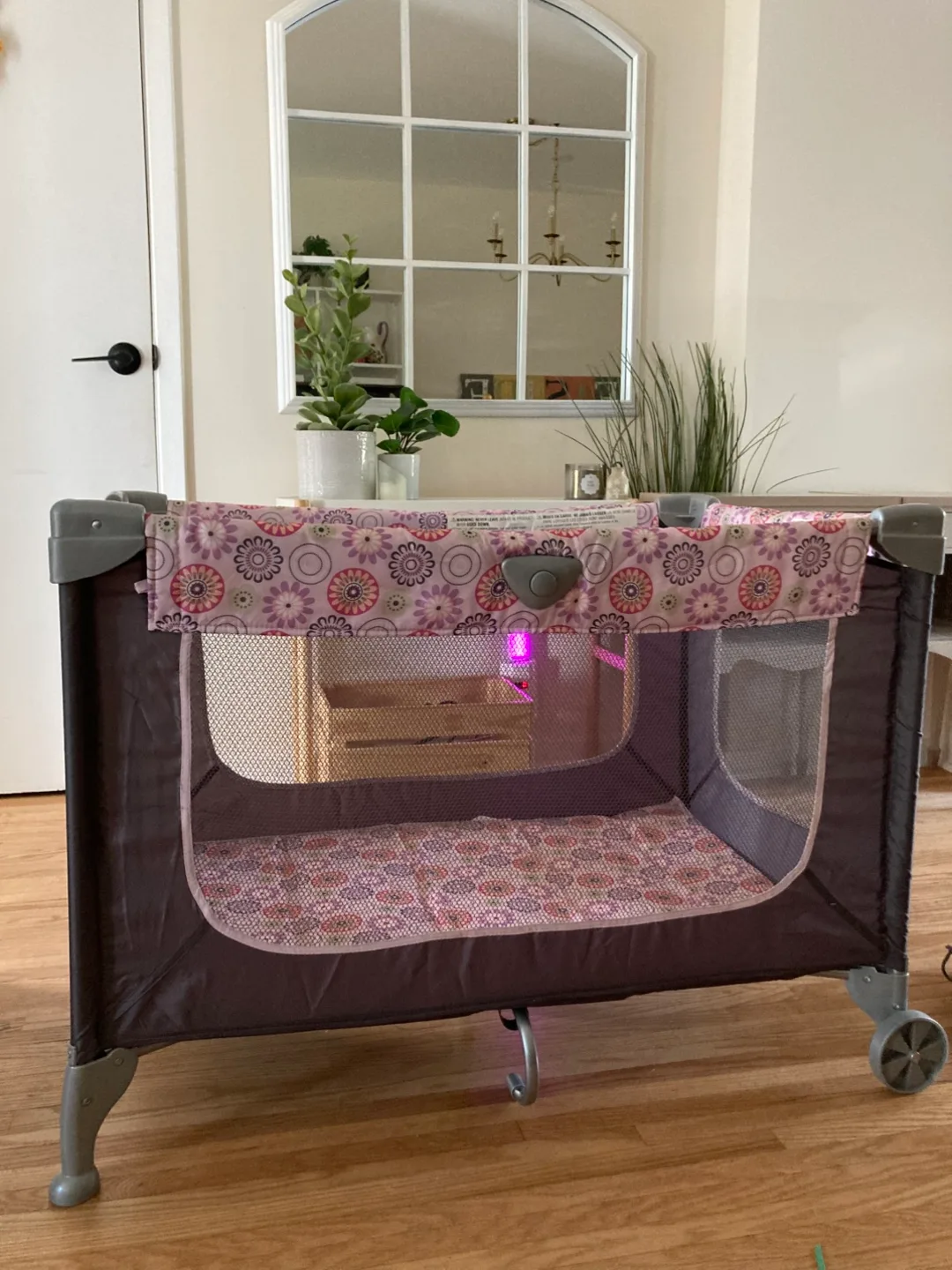 Cosco Floral Playpen - Great Condition! thumbnail
