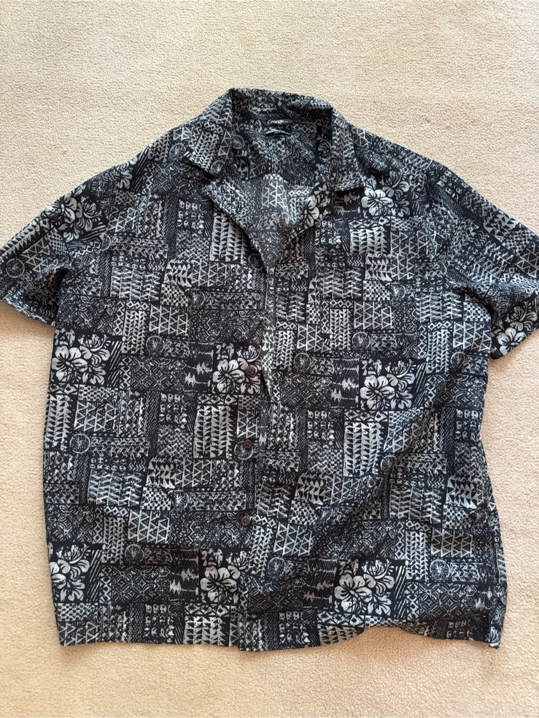 George Relaxed Fit L/G Shirt thumbnail