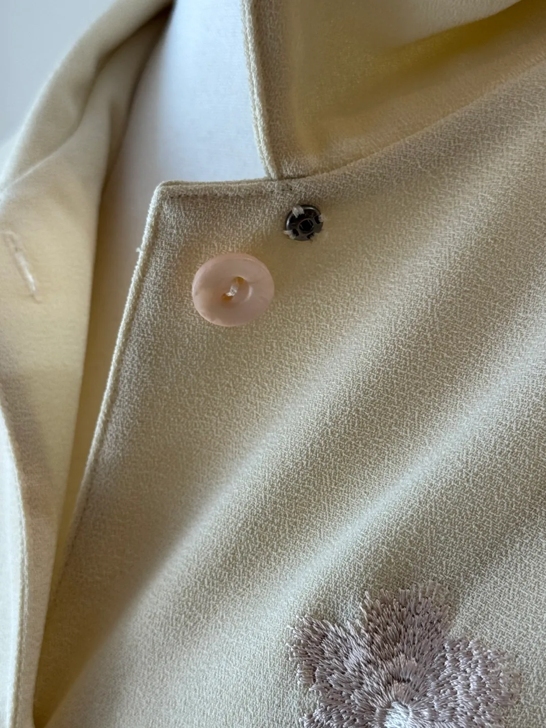 Vintage Embroidered Button Up Blouse Women’s Medium image indicator(9)