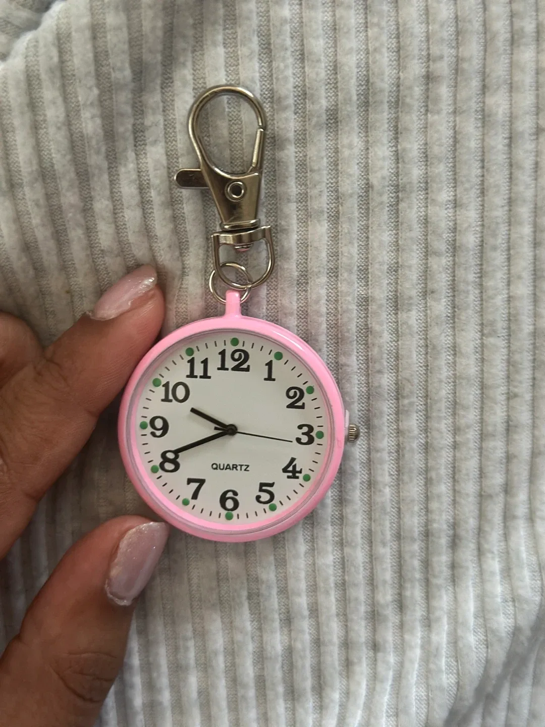 Pink Quartz Nurse Fob Watch thumbnail