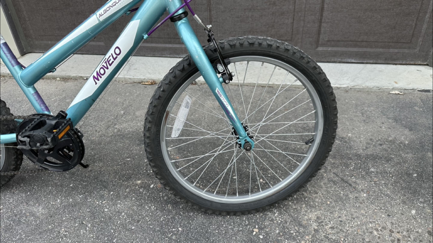 20” Movelo Kids Bike - Teal & Purple - photo 3