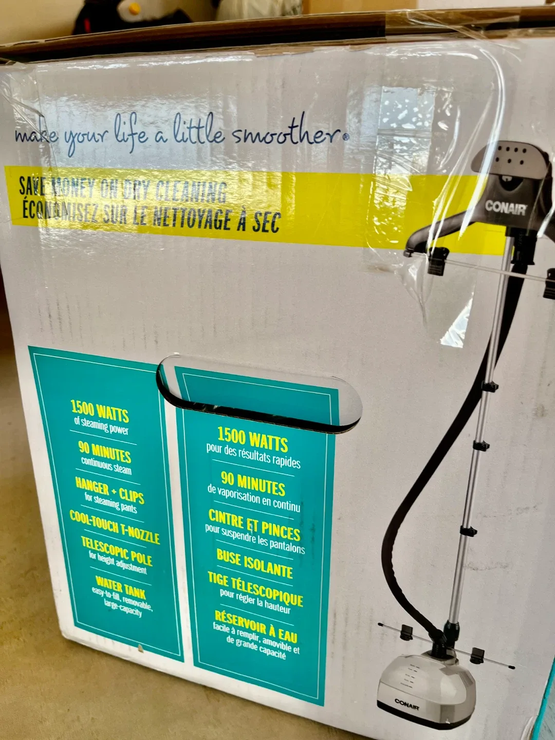 Conair CompleteSteam Fabric Steamer image indicator(3)