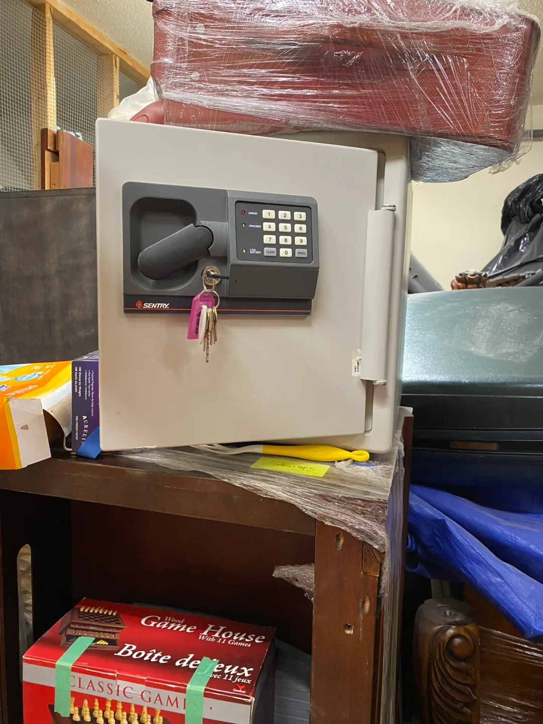 Sentry fire,  waterproof Electronic Safe image indicator(2)