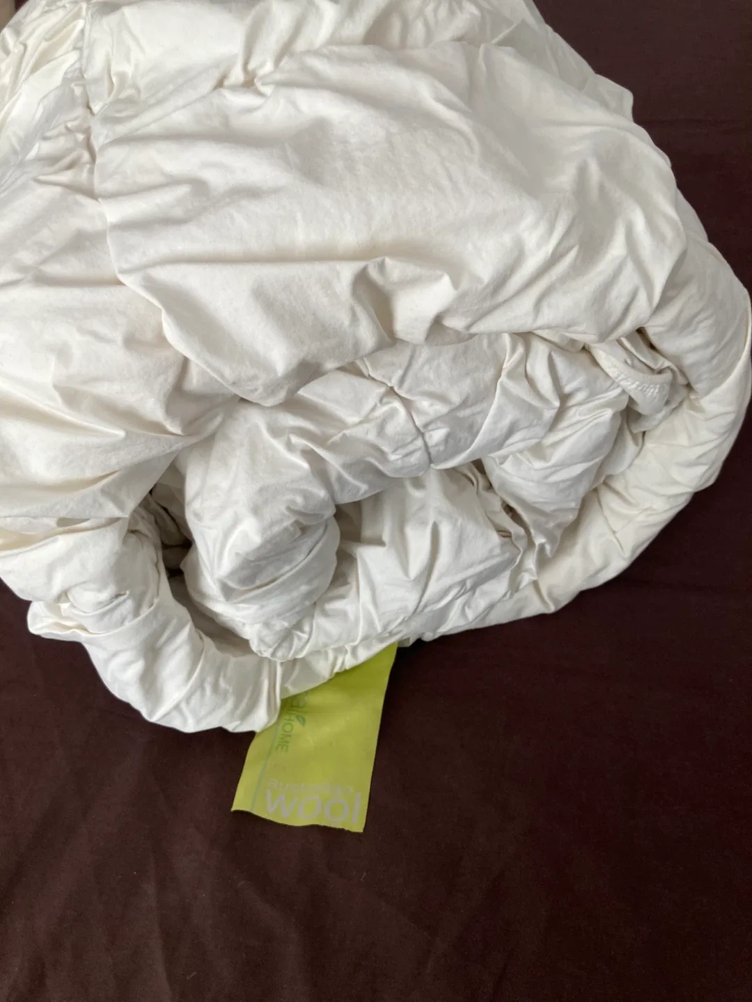 twin sized wool duvet and 2 duvet covers 🥕 thumbnail