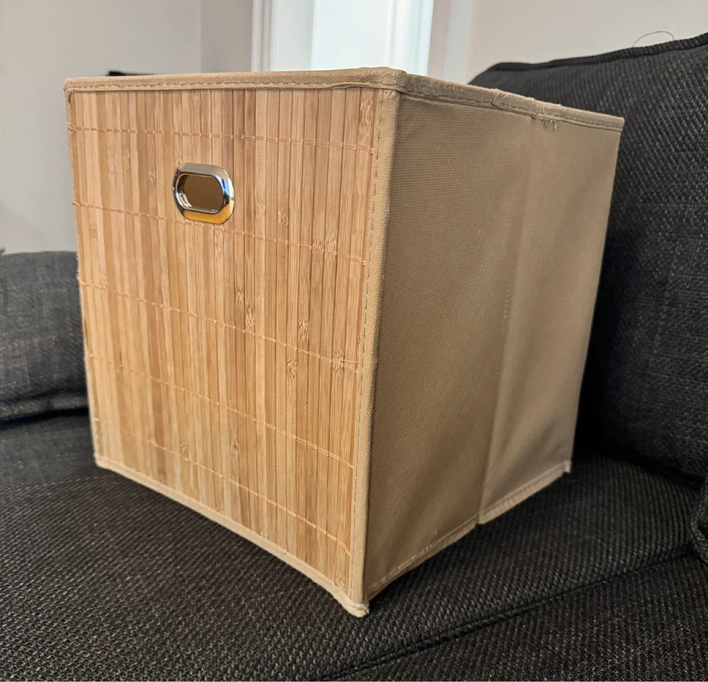 3 Bamboo Storage Cubes (3pc) thumbnail