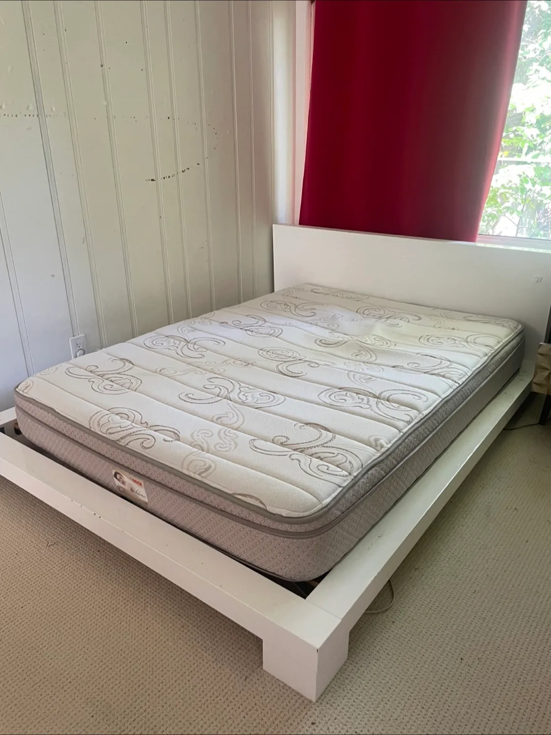 2 Double Bed Frames with Mattress thumbnail