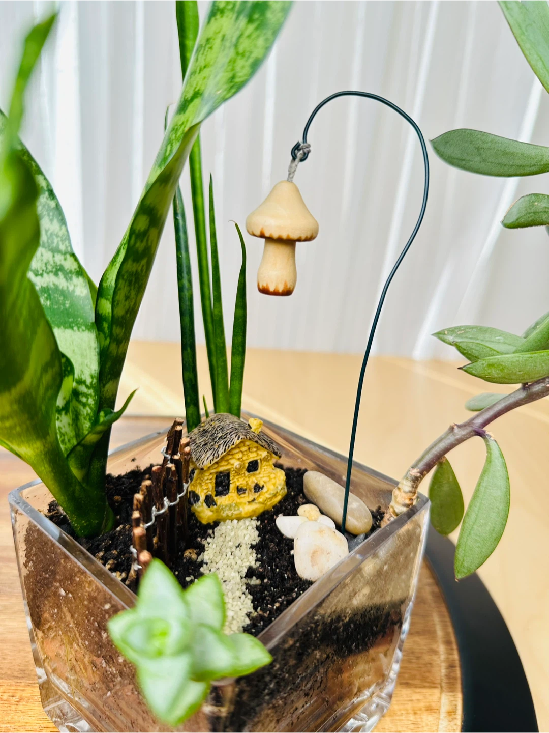 🥕Miniature Fairy Garden Terrarium - photo 3