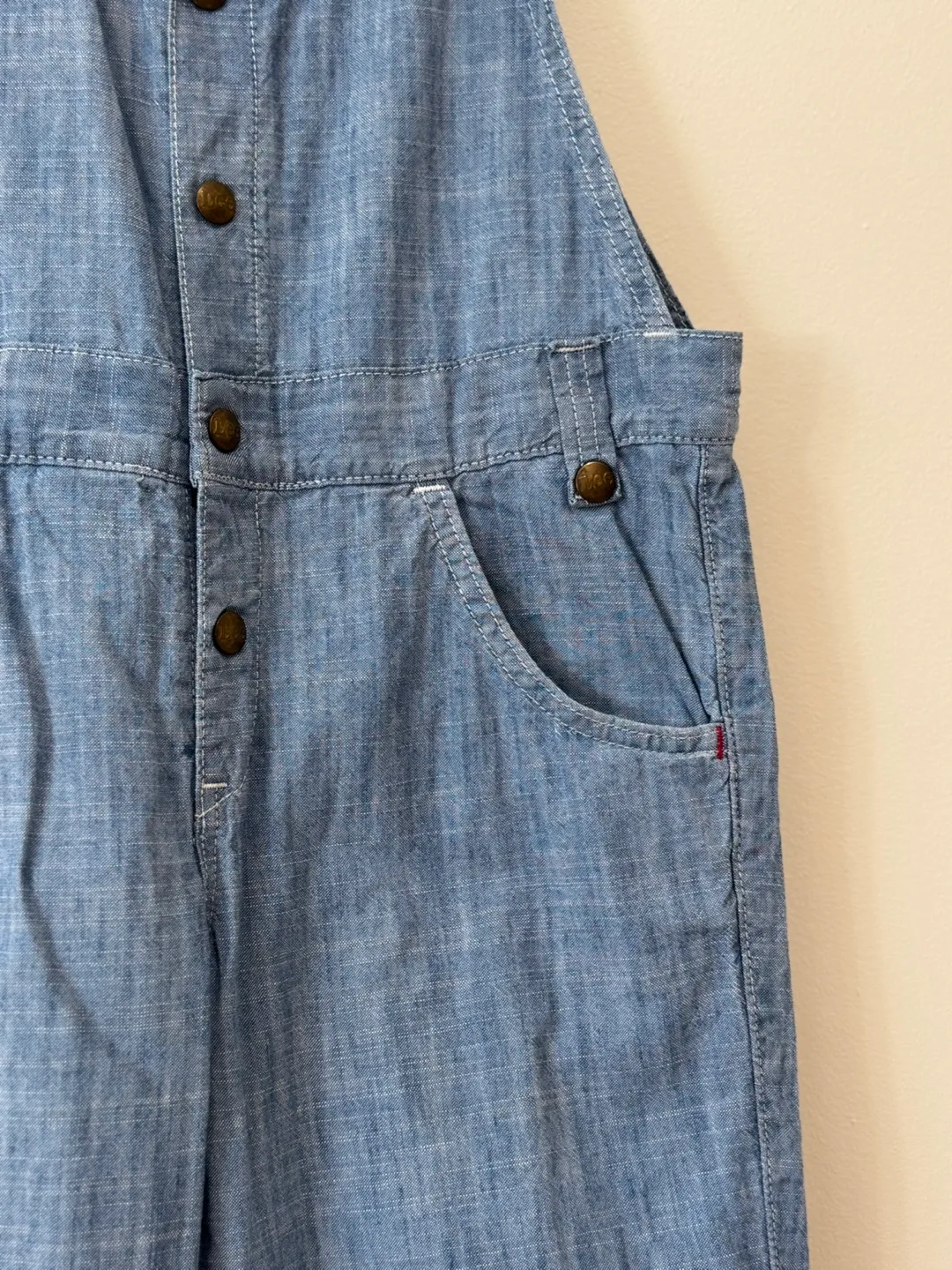 Lee x Earth Music & Ecology Vintage Denim Overall Women’s Small image indicator(4)