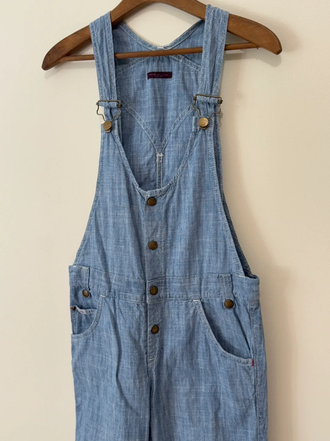 Lee x Earth Music & Ecology Vintage Denim Overall Women’s Small thumbnail