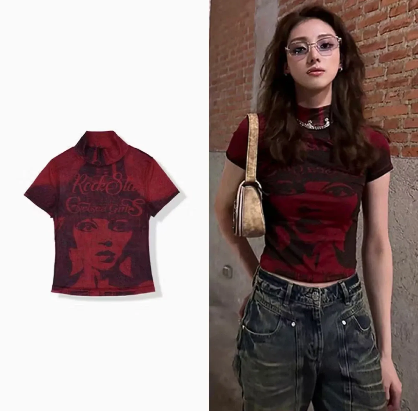 Rock Star Chelsea Girls Top thumbnail