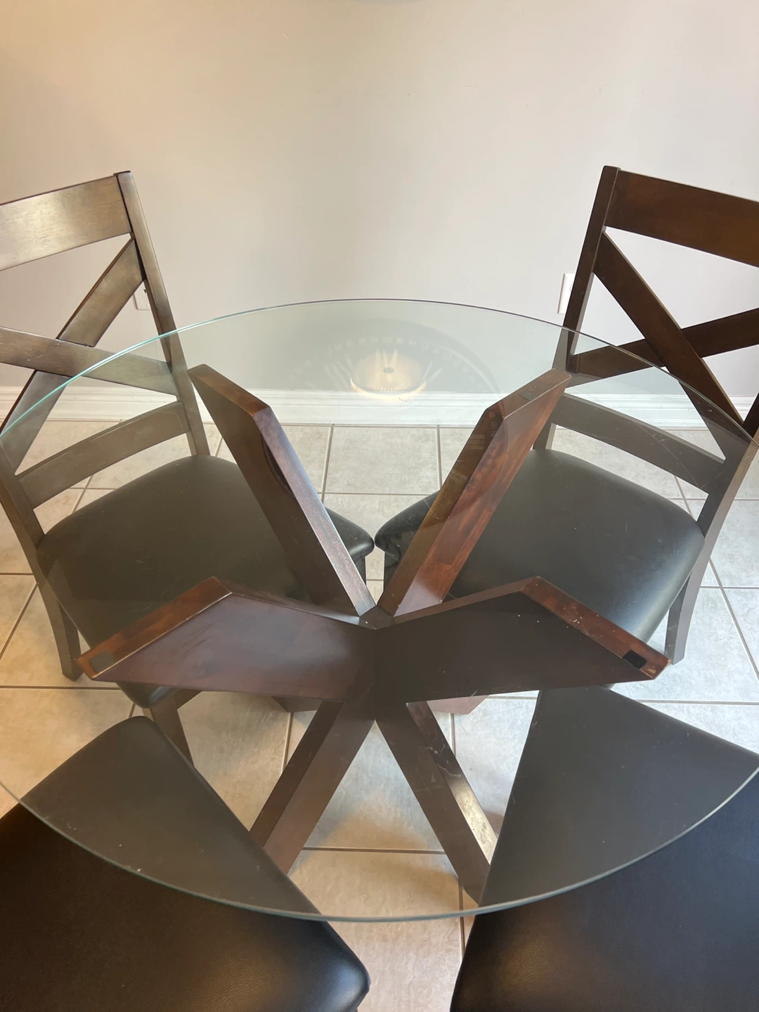 Glass Top Table - photo 2
