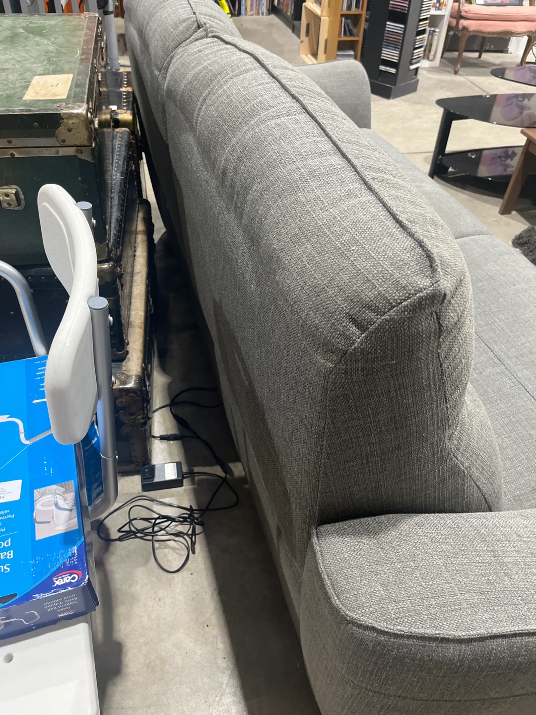 Grey Fabric Sofa - photo 4