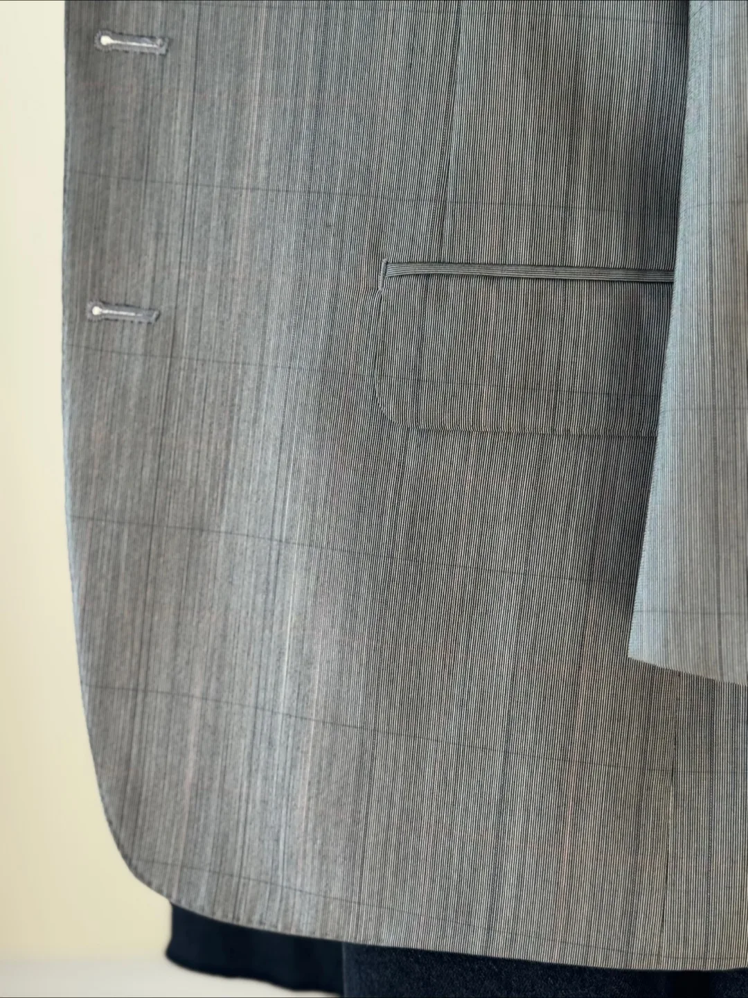 Burberrys Vintage Wool Blazer Jacket Classic 100% Wool Luxury image indicator(4)