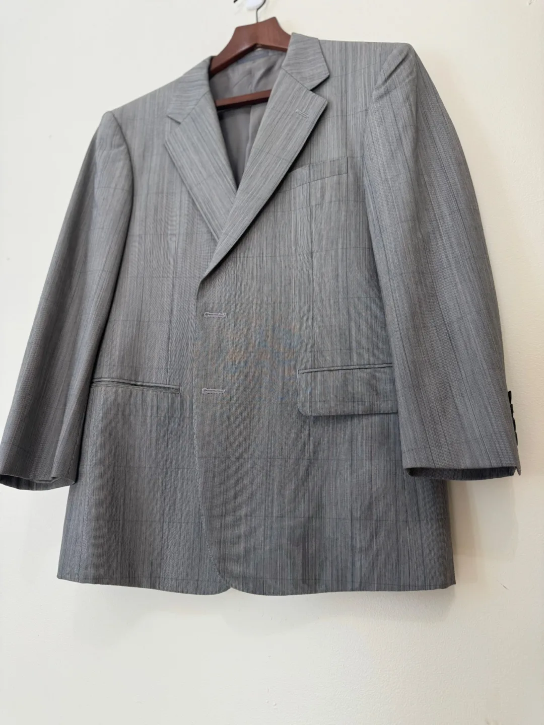 Burberrys Vintage Wool Blazer Jacket Classic 100% Wool Luxury image indicator(8)