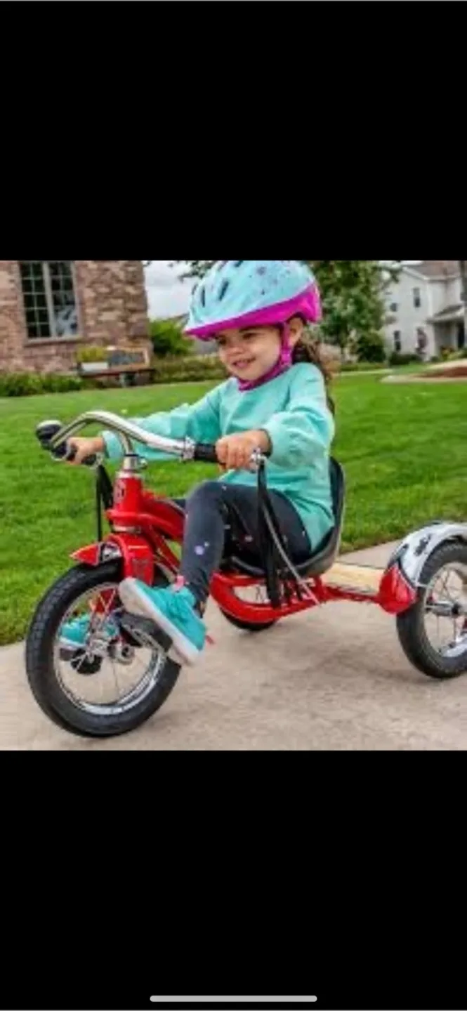 Tricycle Bike and 4-Wheel Scooter Set image indicator(8)