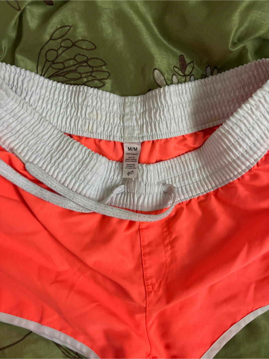 Aerie Orange Shorts - Size M