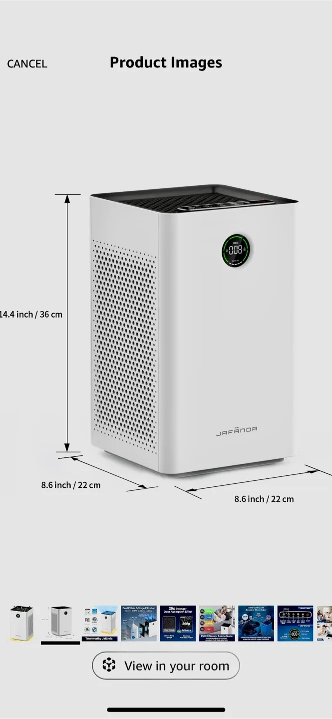 Jafanda Air Purifier JF260 - White image indicator(7)