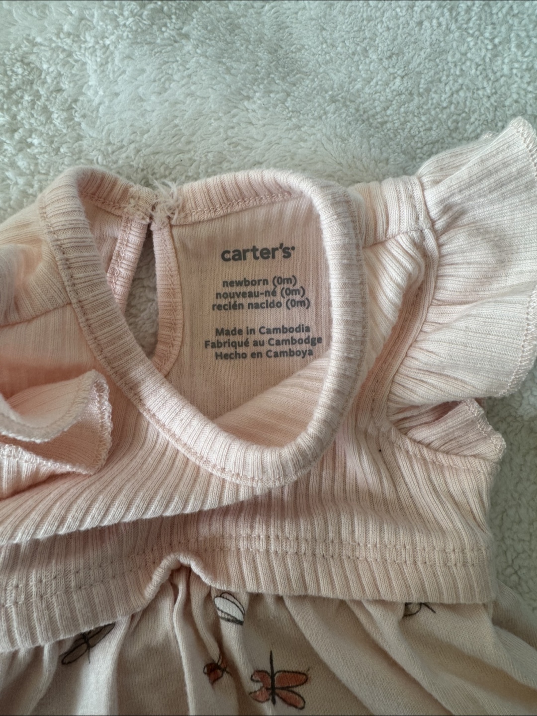 Carter's Newborn (0m) Pink Dress 🥕 - photo 2