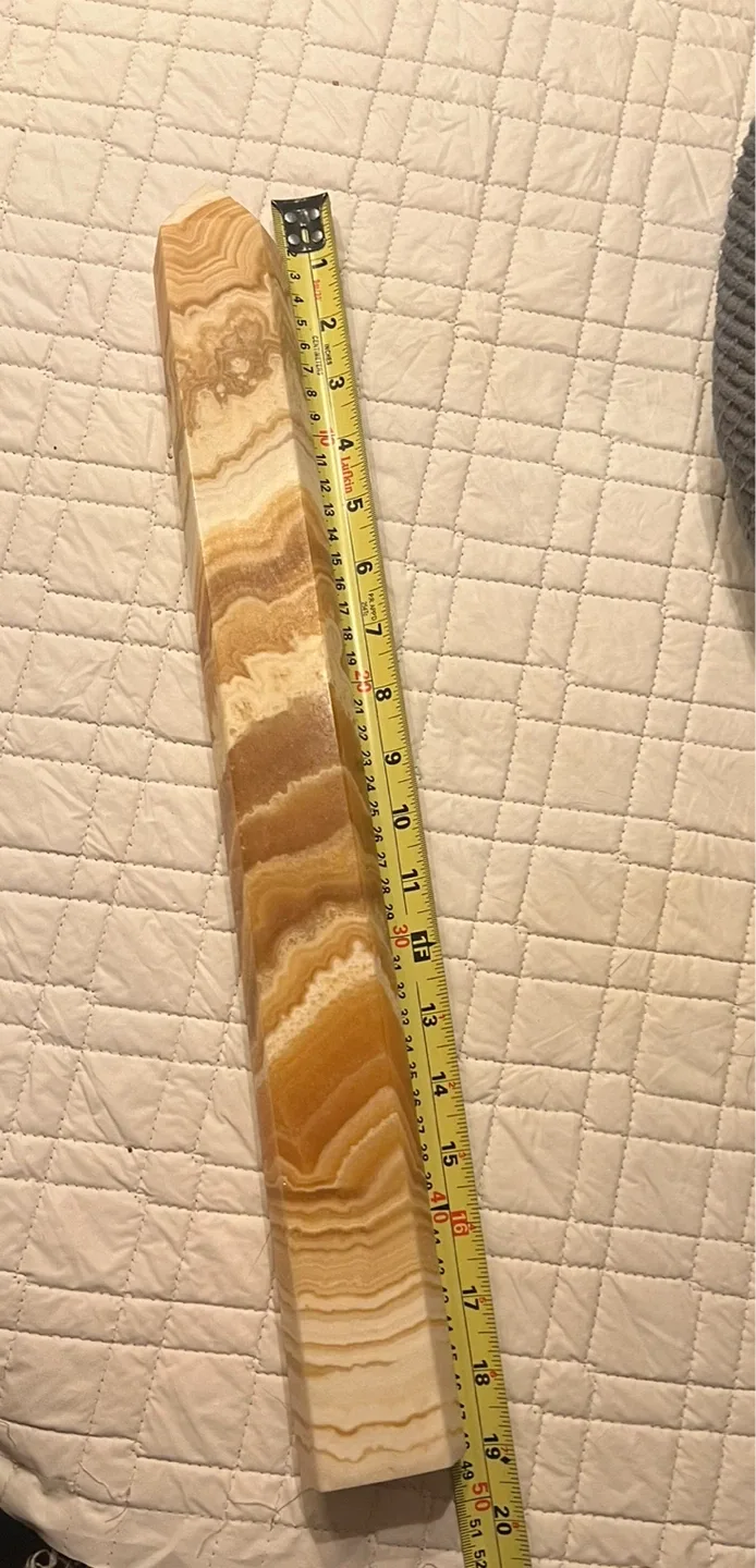 Massive orange calcite tower image indicator(3)