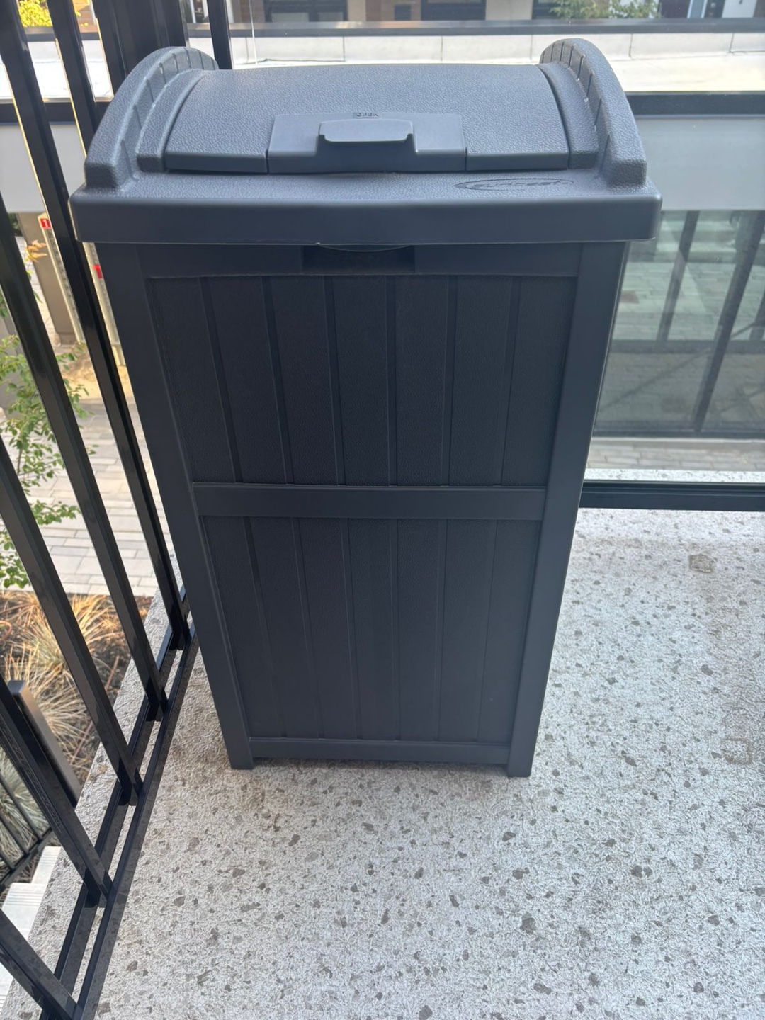 Patio storage container 🥕