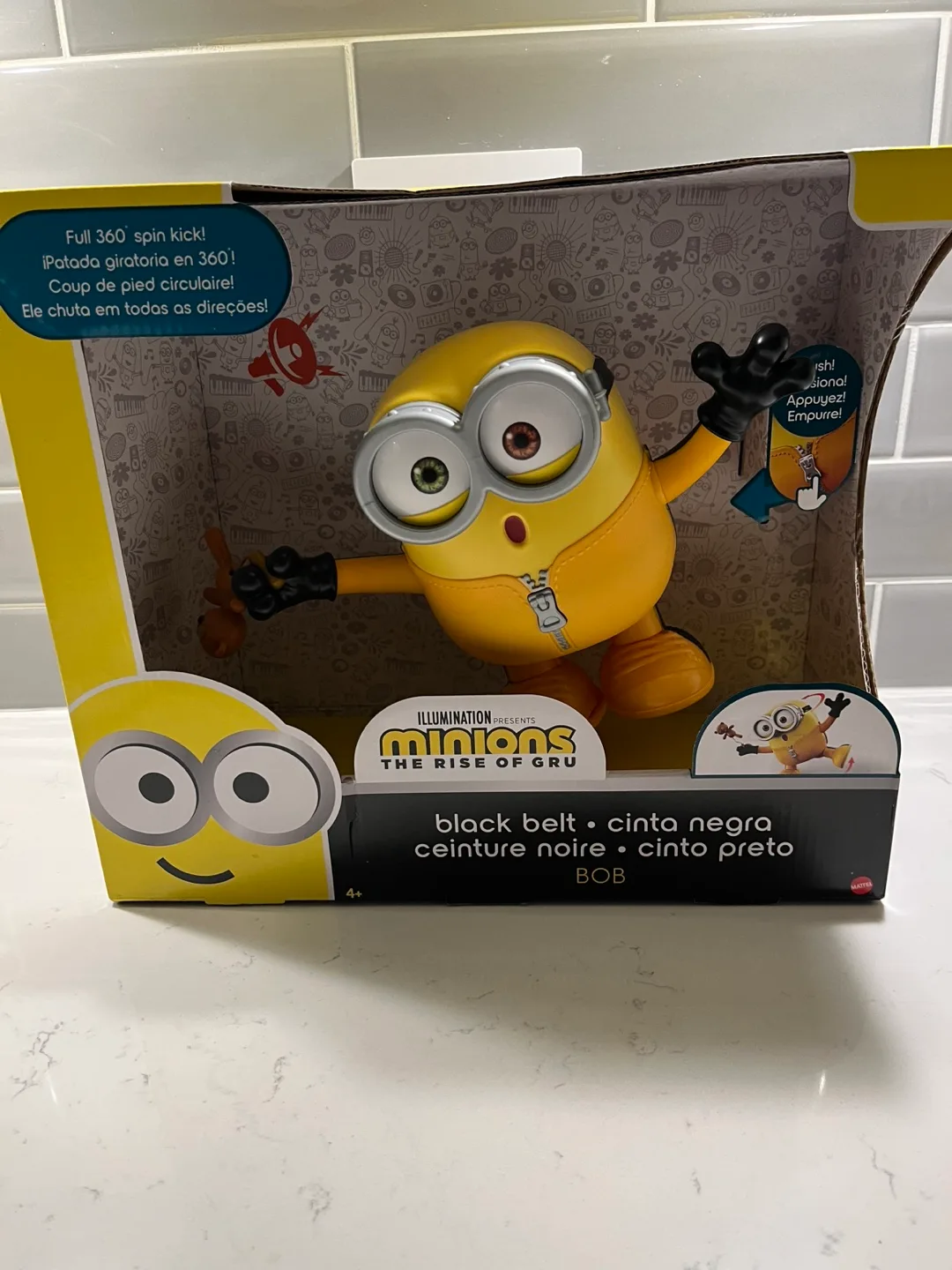 Minions The Rise of Gru Black Belt Bob Toy thumbnail