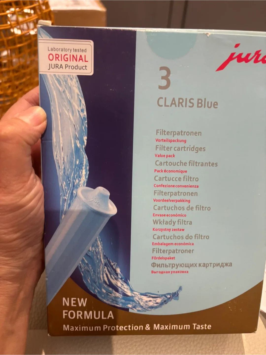 Jura Claris Blue Water Filter - Pack of 3 thumbnail