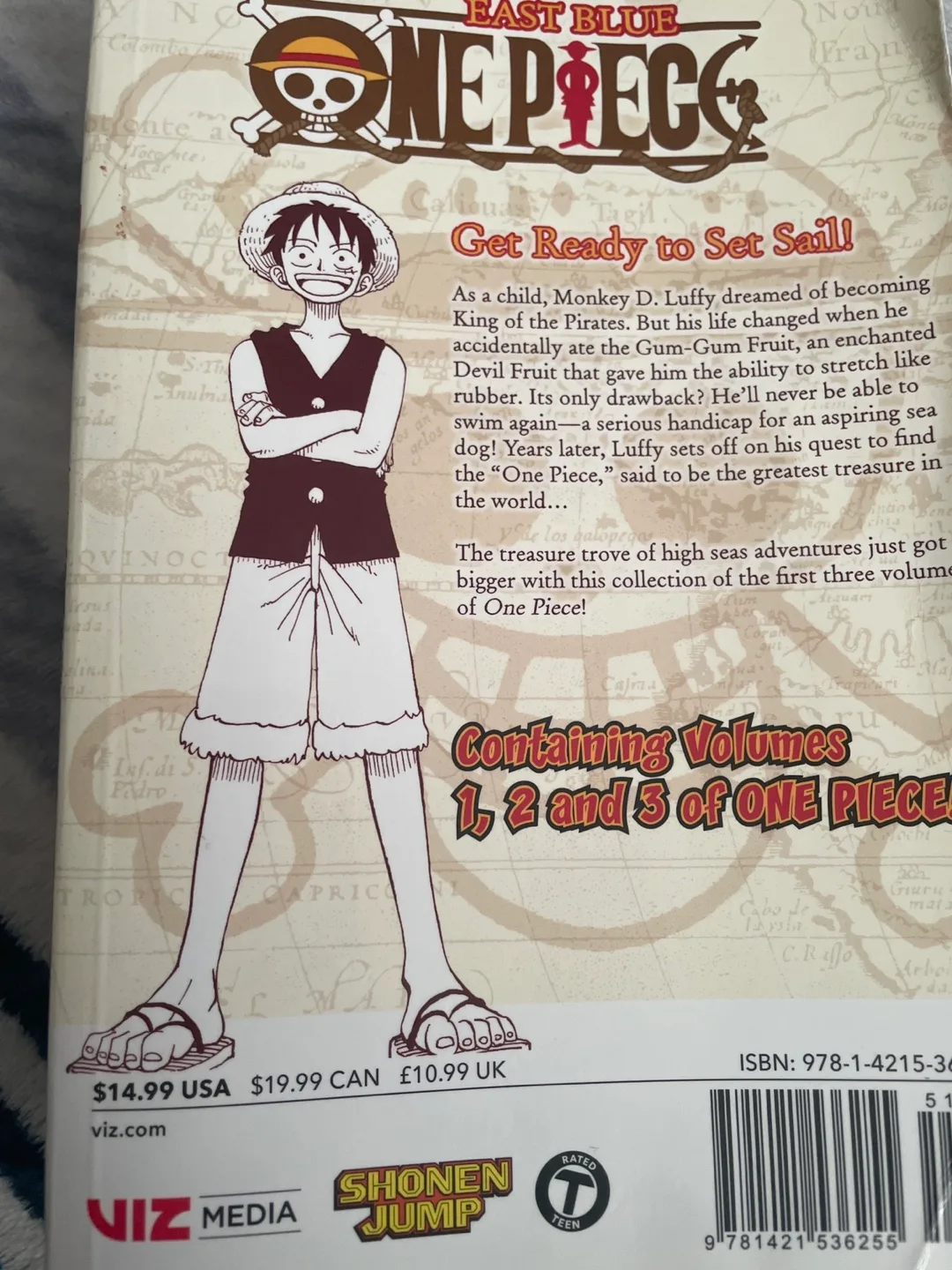 One Piece East Blue Vol. 1-3 Manga image indicator(2)