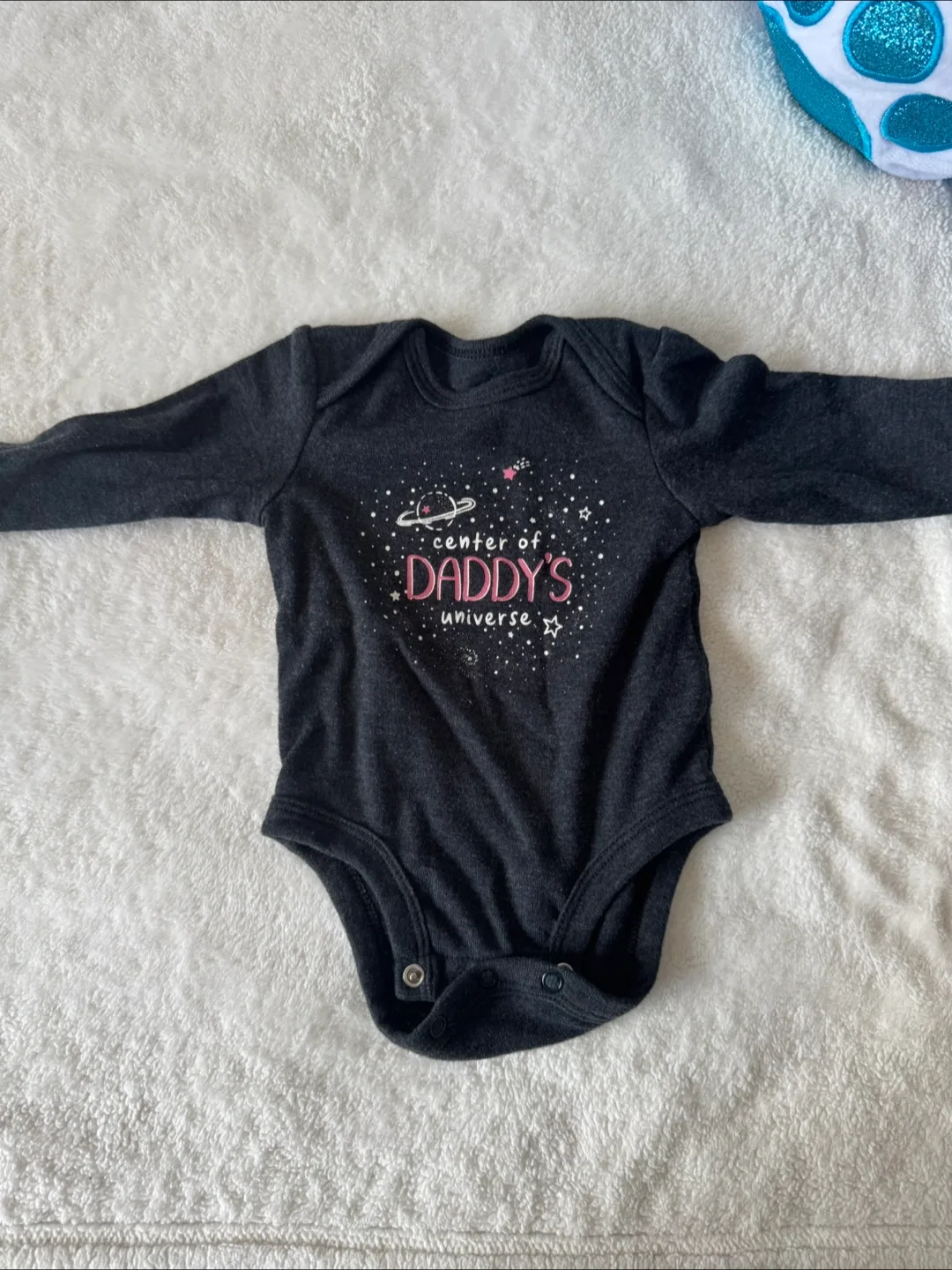 Carter's 3M Baby Onesie - Center of Daddy's Universe 🥕