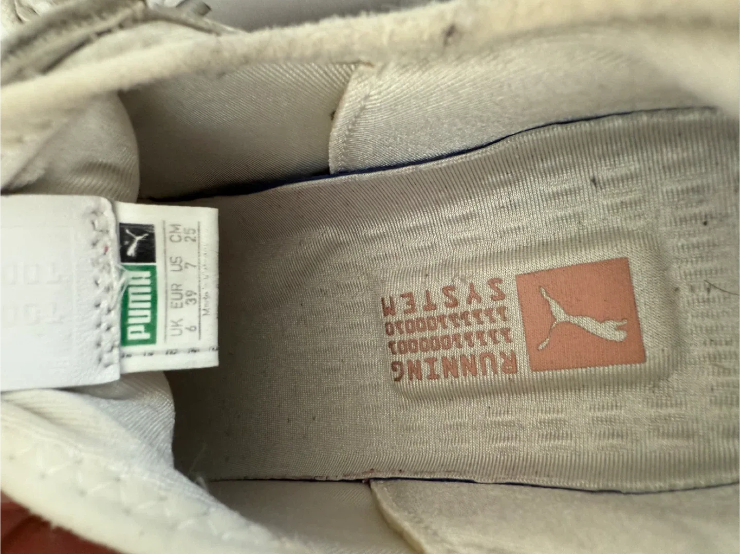 Puma White Sneakers - US 7 image indicator(2)