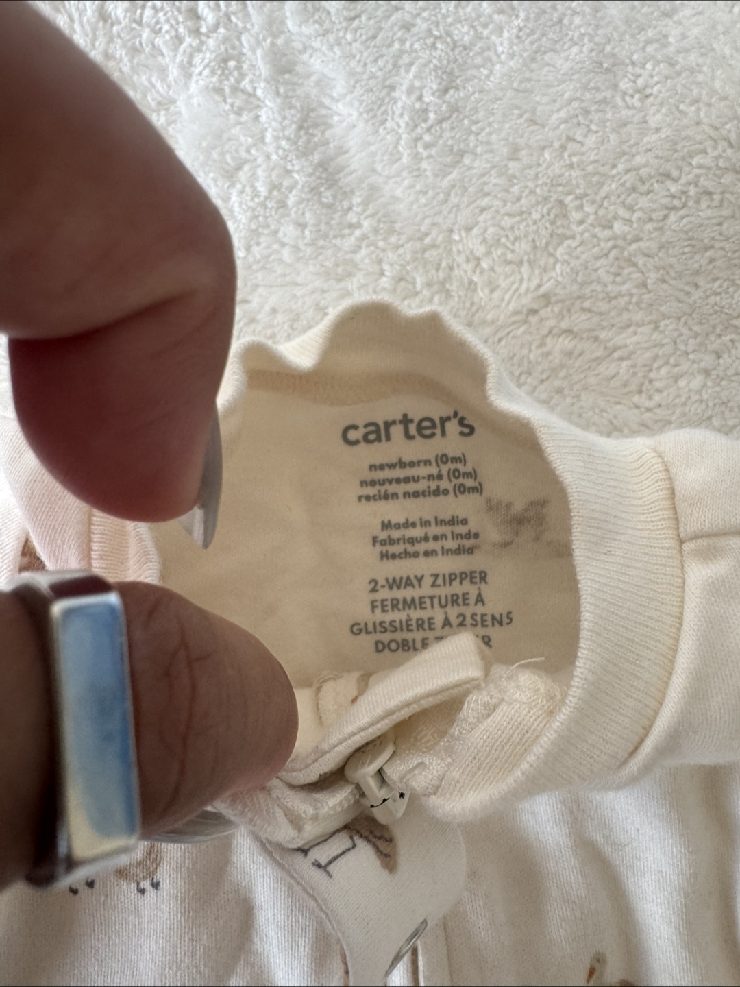 Carter's Newborn (0m) Onesie 🥕 - photo 2
