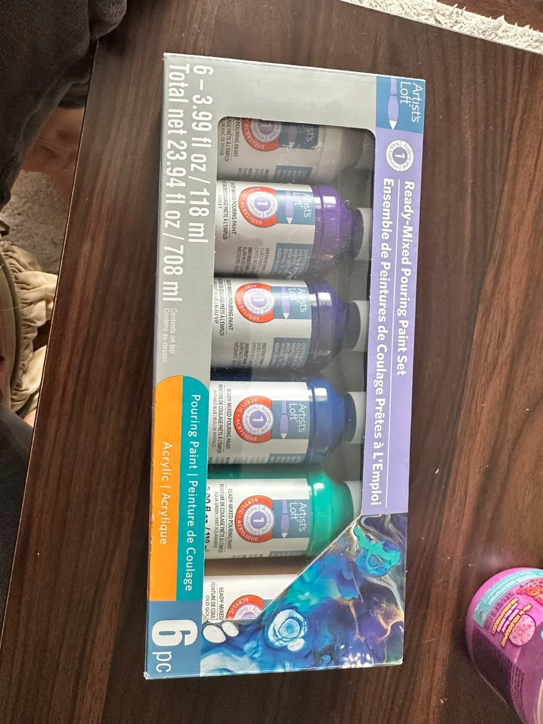 Artist's Loft Ready-Mixed Pouring Paint Set - New! image indicator(3)