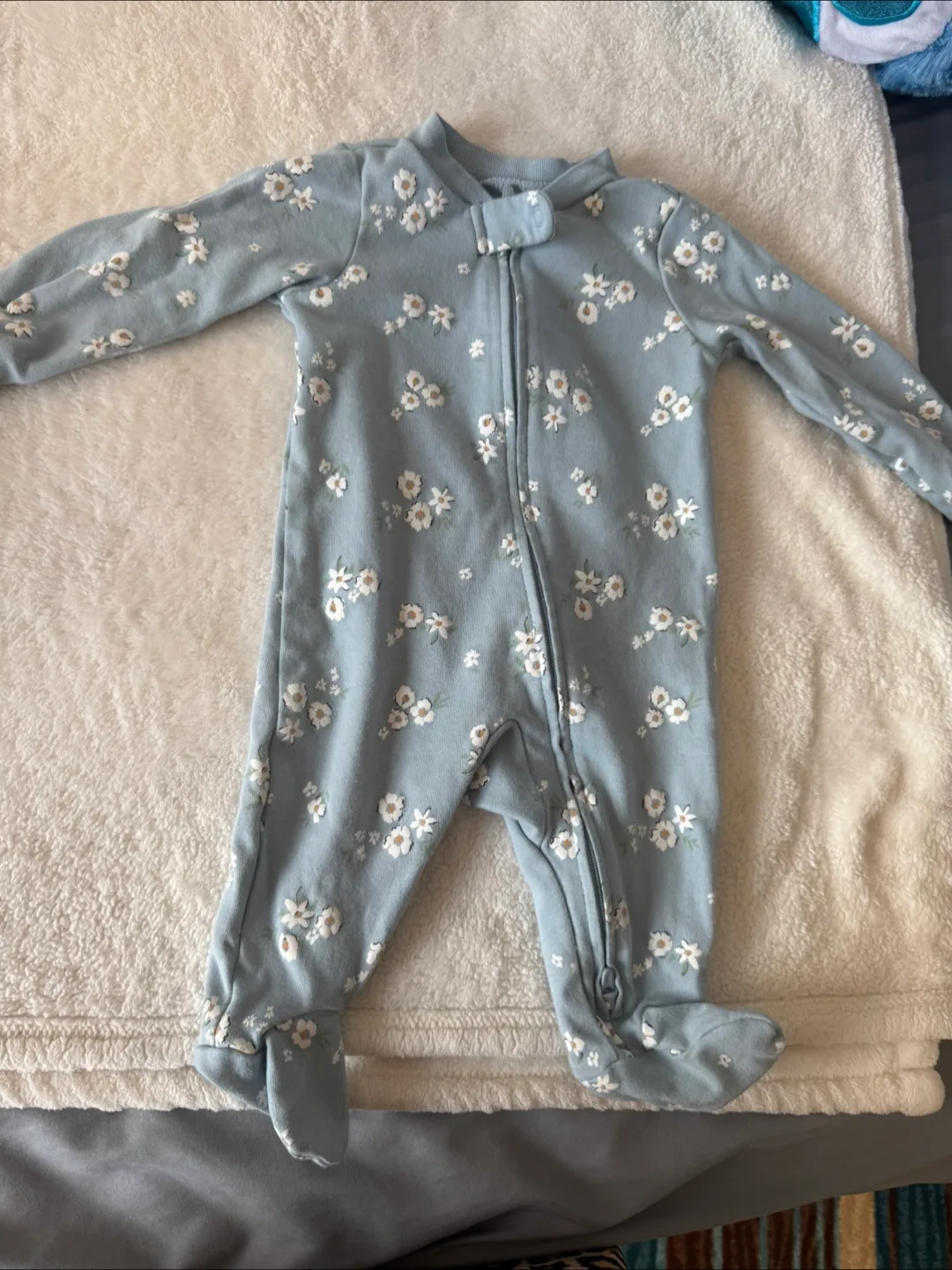 Carter's 3M Floral Baby Sleeper 🥕