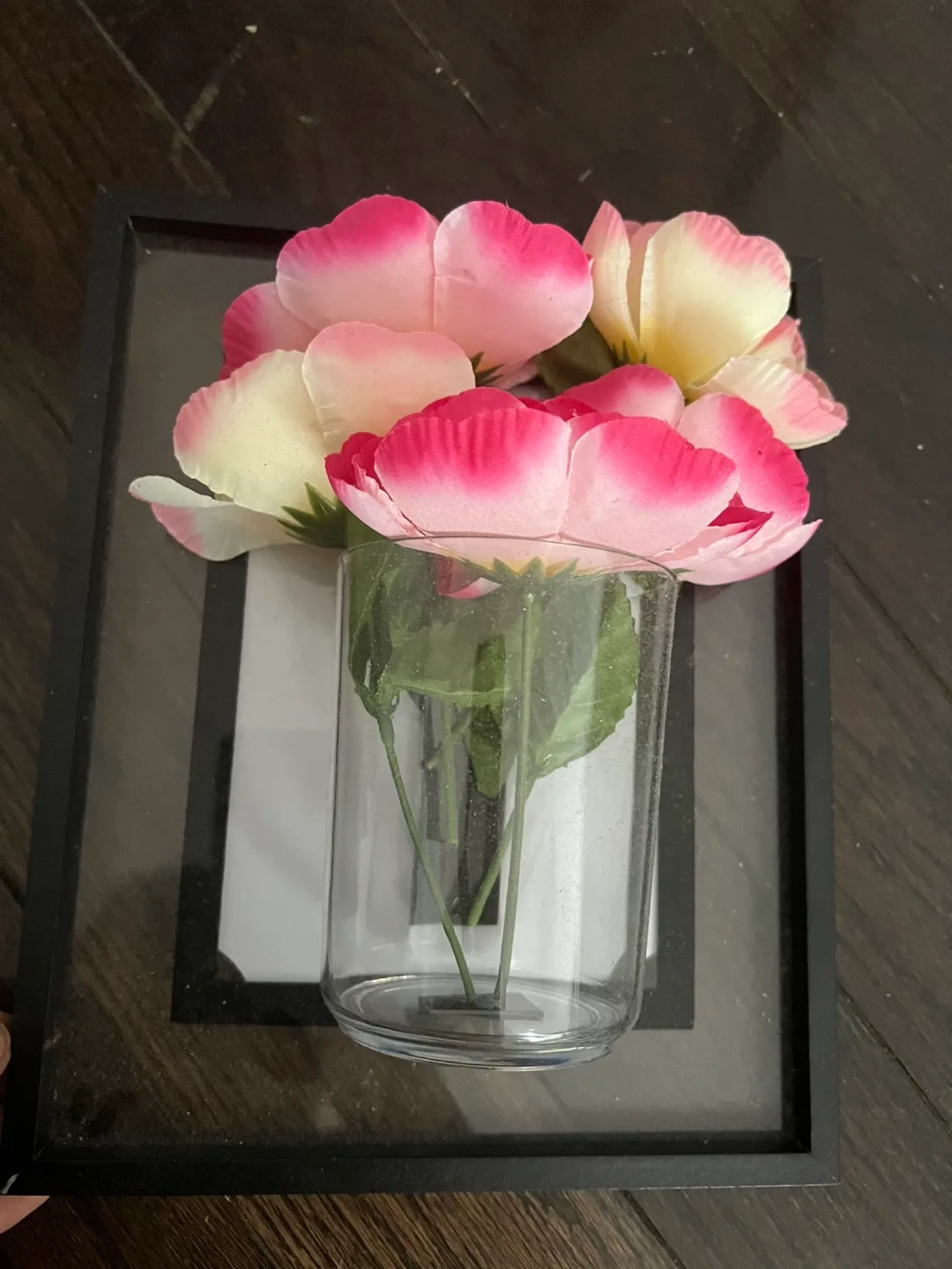 Floral Arrangement in Black Frame🥕 thumbnail