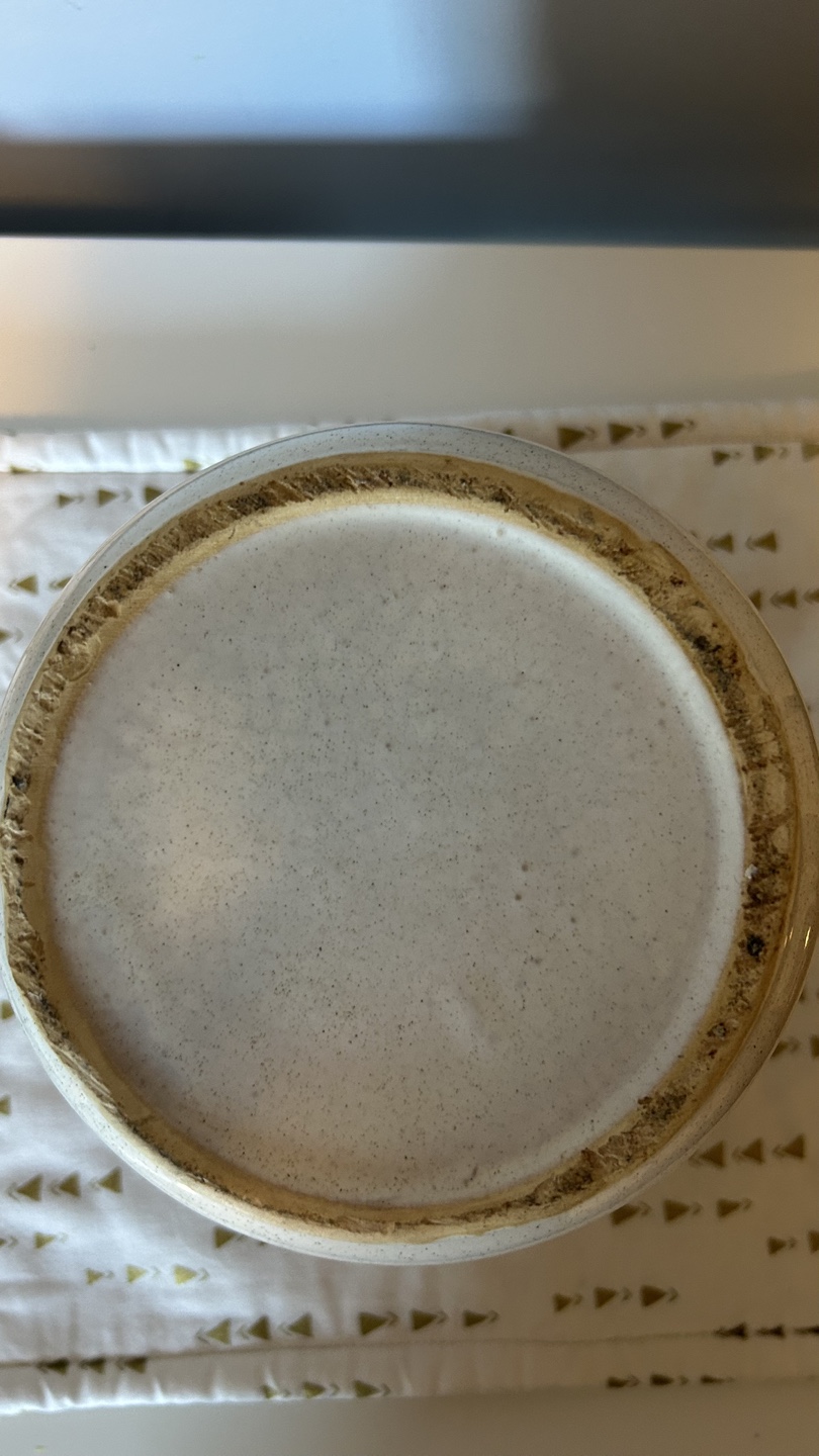 Vintage Stoneware Crock with brown & beige glaze - photo 5