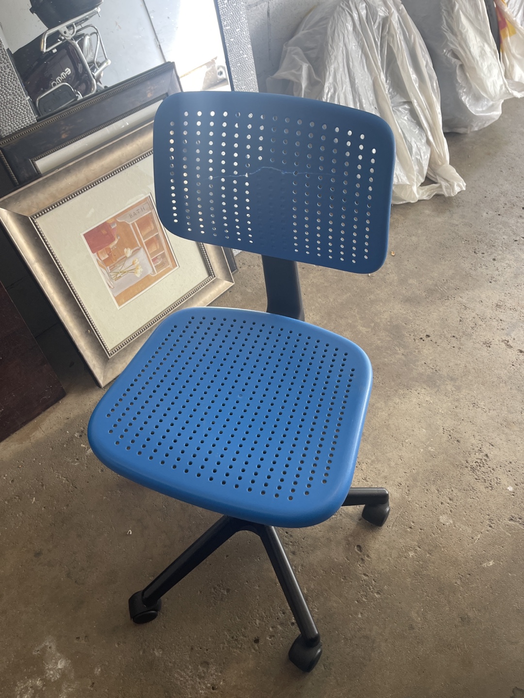 Blue Office Chair