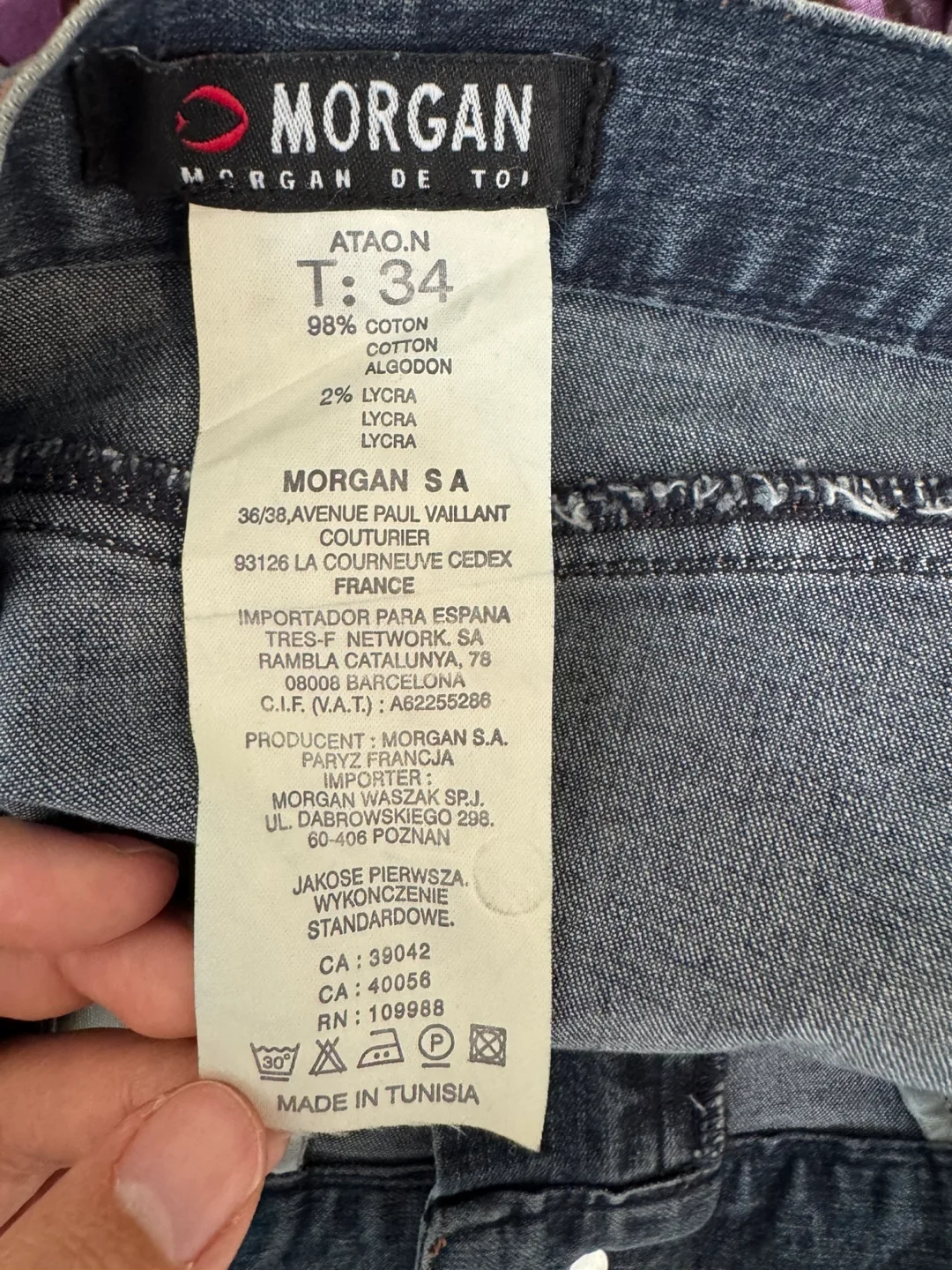 Morgan de Toi Patchwork Denim Skirt | Vintage Y2K Boho image indicator(10)