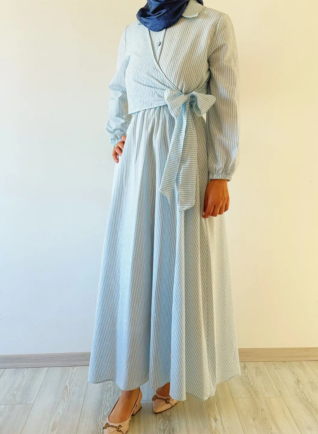Striped Maxi Dress thumbnail