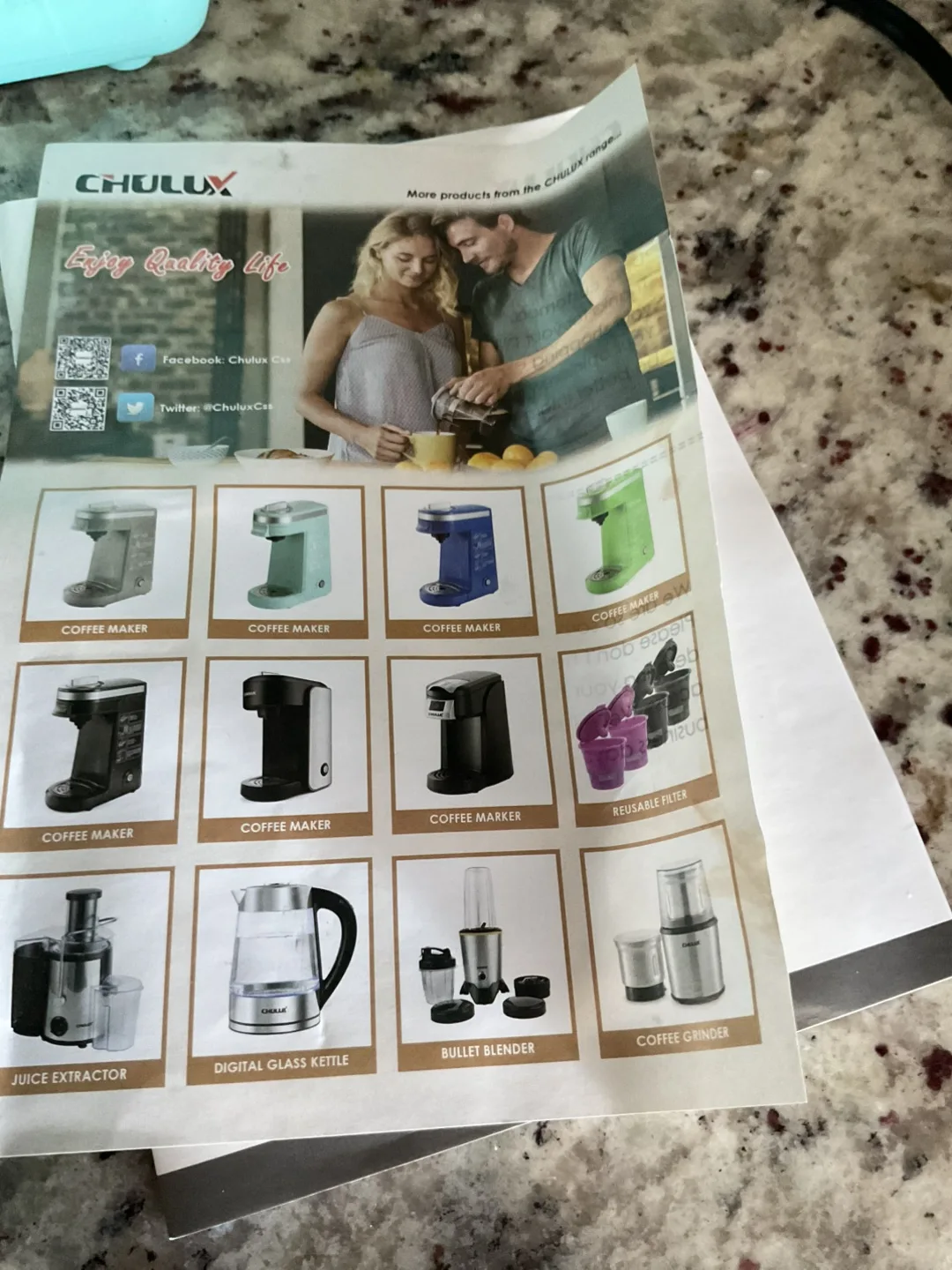 Chulux Single Serve Coffee Brewer - Mint image indicator(6)