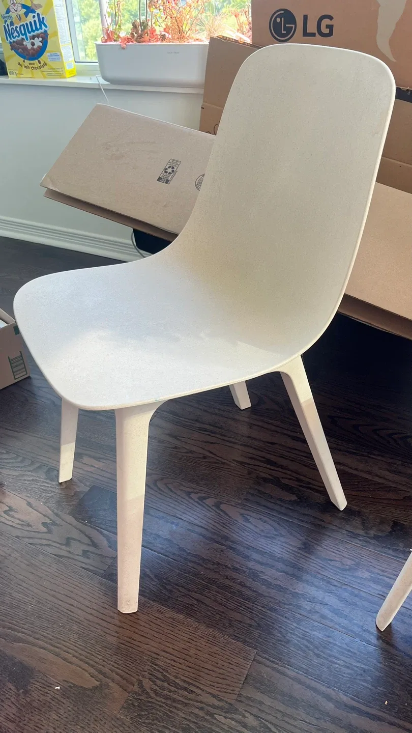 Ikea ODGER Beige Eco Chairs image indicator(2)