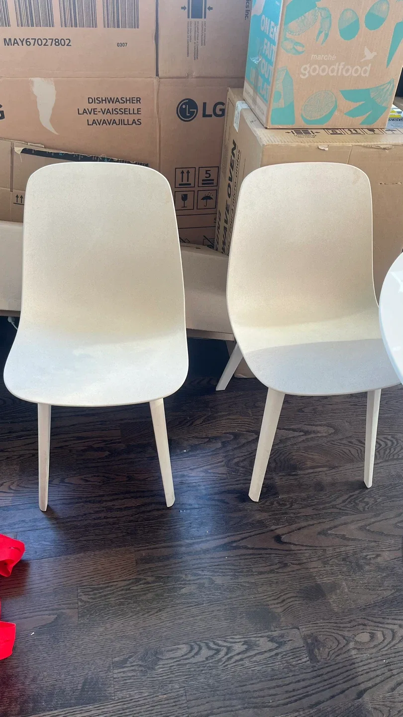 Ikea ODGER Beige Eco Chairs image indicator(3)