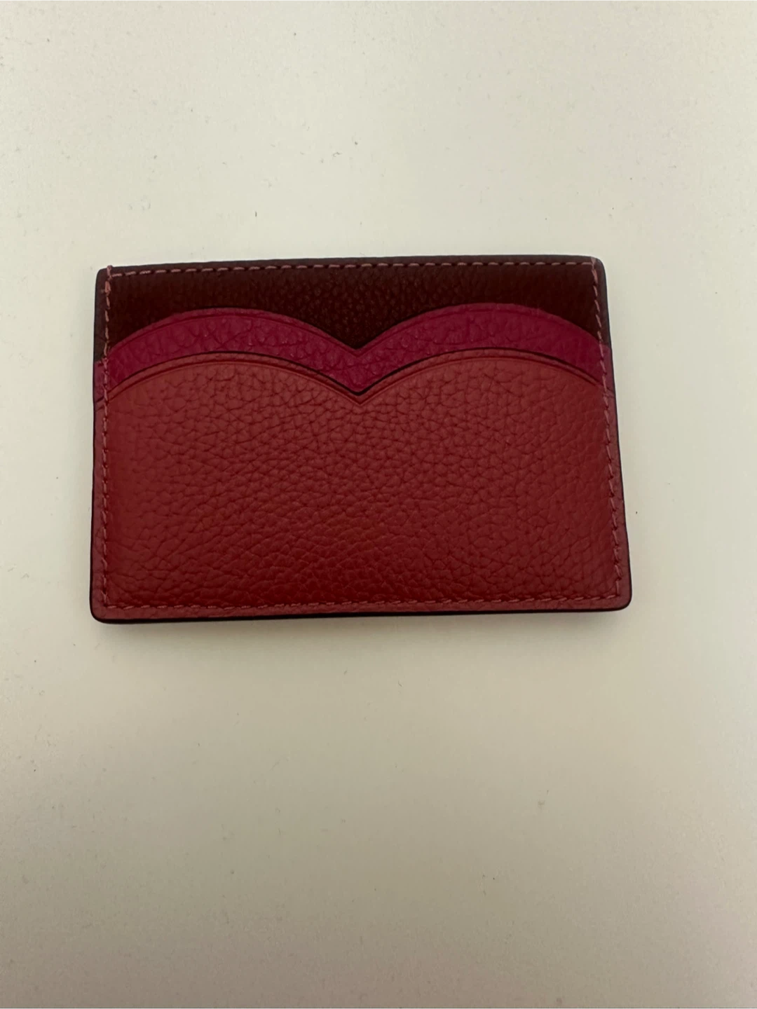 Coach Heart Shape Colorblock Leather Card Case - photo 3